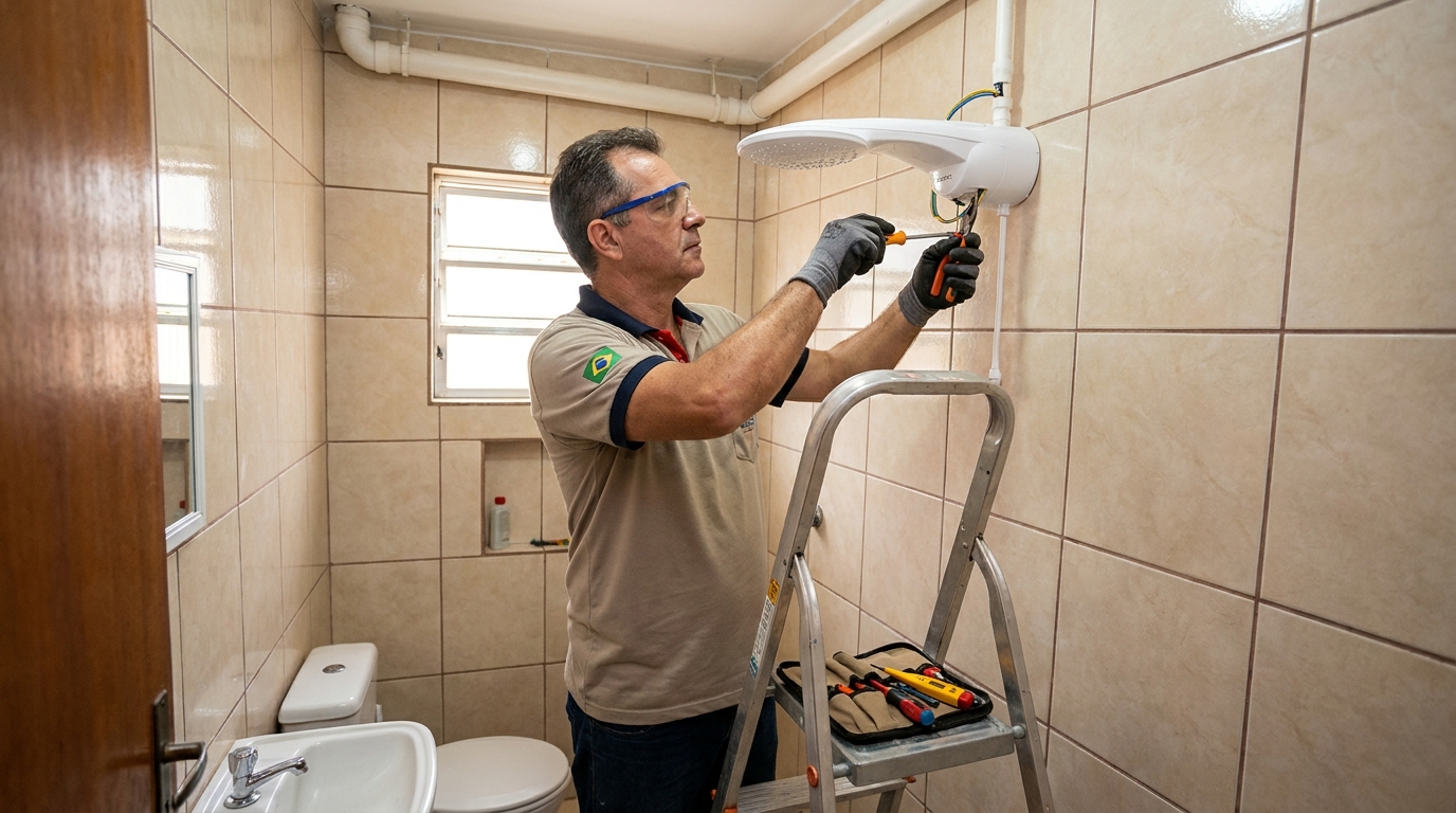 Instalação com pressurizador em São Paulo - Zona Leste-SP